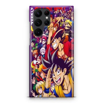 Anime Shonen Jump Collage Samsung Galaxy S25 / S25 Plus / S25 Ultra 3D Case