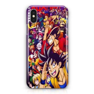 Anime Shonen Jump Collage iPhone X / XR / XS / XS Max 3D Case