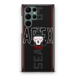 Apex Legends Black Red Cover Samsung Galaxy S23 / S23 Plus / S23 Ultra / S23 FE 3D Case