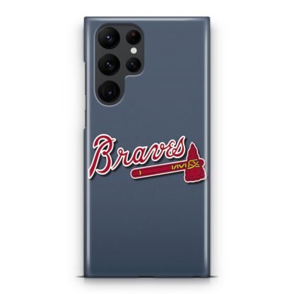 Atlanta Braves Logo Samsung Galaxy S25 / S25 Plus / S25 Ultra 3D Case