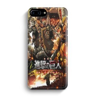 Attack On Titan Cover iPhone 7 Plus / 8 Plus 3D Case