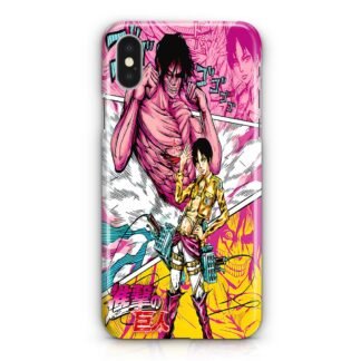 Attack On Titan Eren Titan Cover iPhone X / XR / XS / XS Max 3D Case