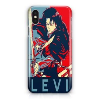 Attack On Titan Levi Cover iPhone X / XR / XS / XS Max 3D Case