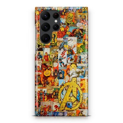 Avengers Comic Samsung Galaxy S25 / S25 Plus / S25 Ultra 3D Case