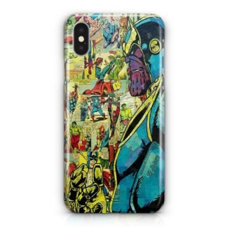 Avengers Thanos Comic iPhone X / XR / XS / XS Max 3D Case