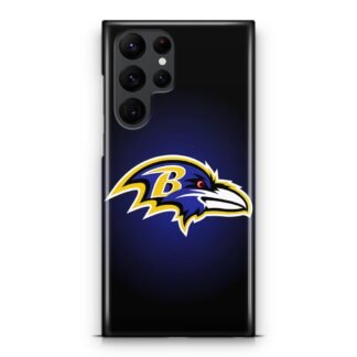Baltimore Ravens Logo Samsung Galaxy S25 / S25 Plus / S25 Ultra 3D Case