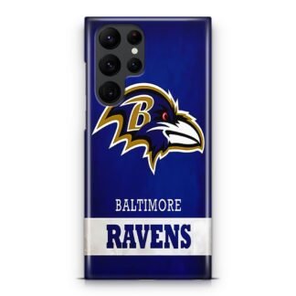 Baltimore Ravens Logo Cover Samsung Galaxy S25 / S25 Plus / S25 Ultra 3D Case