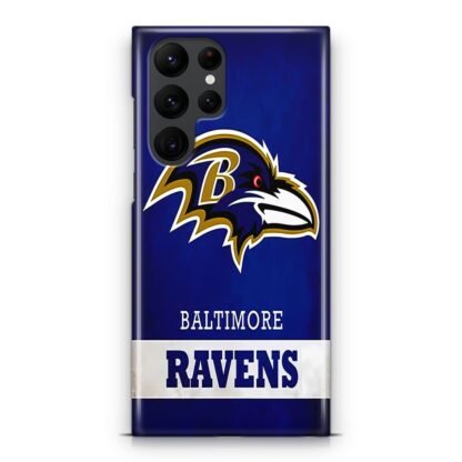 Baltimore Ravens Logo Cover Samsung Galaxy S25 / S25 Plus / S25 Ultra 3D Case