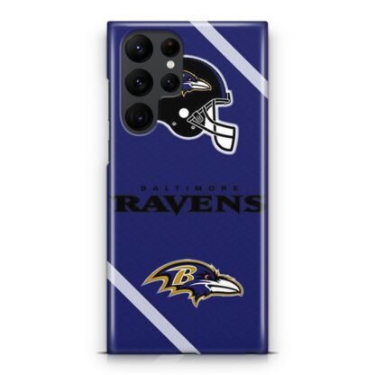Baltimore Ravens NFL Logo Samsung Galaxy S25 / S25 Plus / S25 Ultra 3D Case