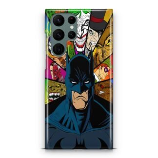 Batman And The Villain Samsung Galaxy S23 / S23 Plus / S23 Ultra / S23 FE 3D Case
