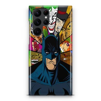 Batman And The Villain Samsung Galaxy S25 / S25 Plus / S25 Ultra 3D Case