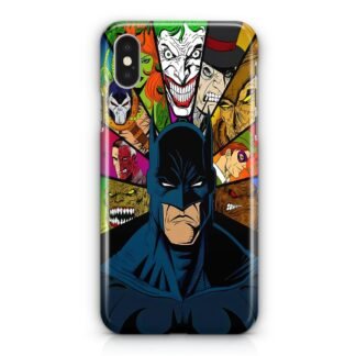 Batman And The Villain iPhone X / XR / XS / XS Max 3D Case