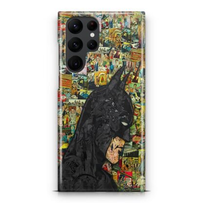 Batman Black Comic Samsung Galaxy S25 / S25 Plus / S25 Ultra 3D Case