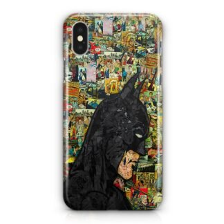 Batman Black Comic iPhone X / XR / XS / XS Max 3D Case