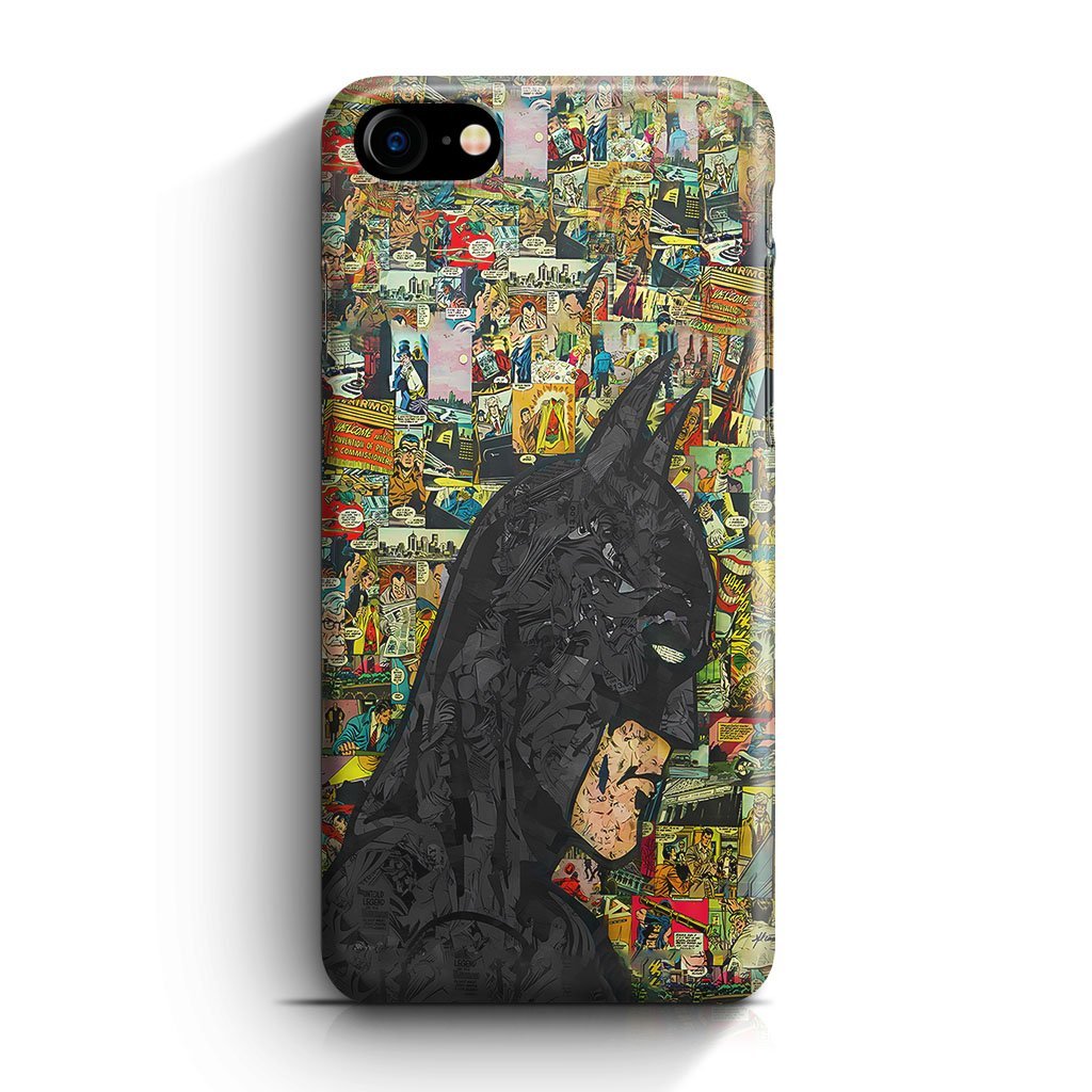 Batman Black Comic iPhone 7 / 8 / SE 2020 / SE 2022 3D Case
