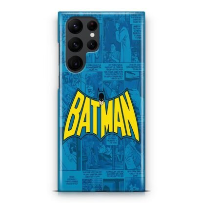 Batman Logo Comic Samsung Galaxy S25 / S25 Plus / S25 Ultra 3D Case