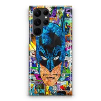 Batman Pop Head Comic Samsung Galaxy S25 / S25 Plus / S25 Ultra 3D Case