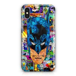 Batman Pop Head Comic iPhone X / XR / XS / XS Max 3D Case