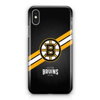 Boston Bruins Dark Logo iPhone X / XR / XS / XS Max 3D Case