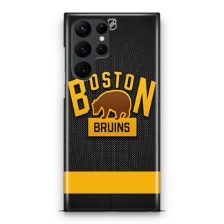 Boston Bruins Logo Black Samsung Galaxy S25 / S25 Plus / S25 Ultra 3D Case