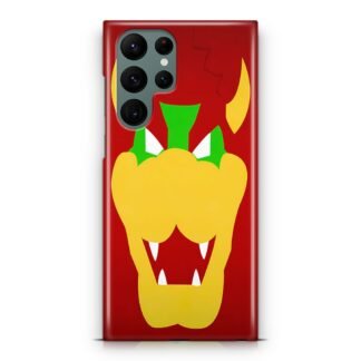 Bowser Super Mario Bros Vector Samsung Galaxy S23 / S23 Plus / S23 Ultra / S23 FE 3D Case