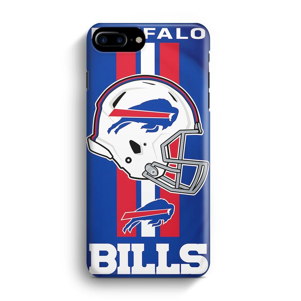 Buffalo Bills Helmet NFL Logo iPhone 7 Plus / 8 Plus 3D Case