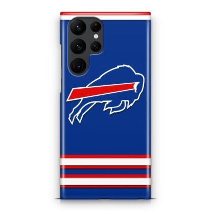 Buffalo Bills Horizontal Stripe Logo Samsung Galaxy S25 / S25 Plus / S25 Ultra 3D Case