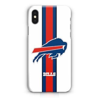 Buffalo Bills Stripe Logo iPhone X / XR / XS / XS Max 3D Case