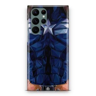 Captain America Armor Samsung Galaxy S23 / S23 Plus / S23 Ultra / S23 FE 3D Case