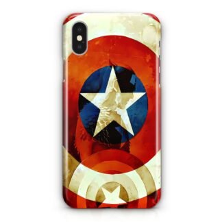 Captain America Logo iPhone X / XR / XS / XS Max 3D Case