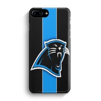 Carolina Panthers Black Blue Logo iPhone 7 Plus / 8 Plus 3D Case