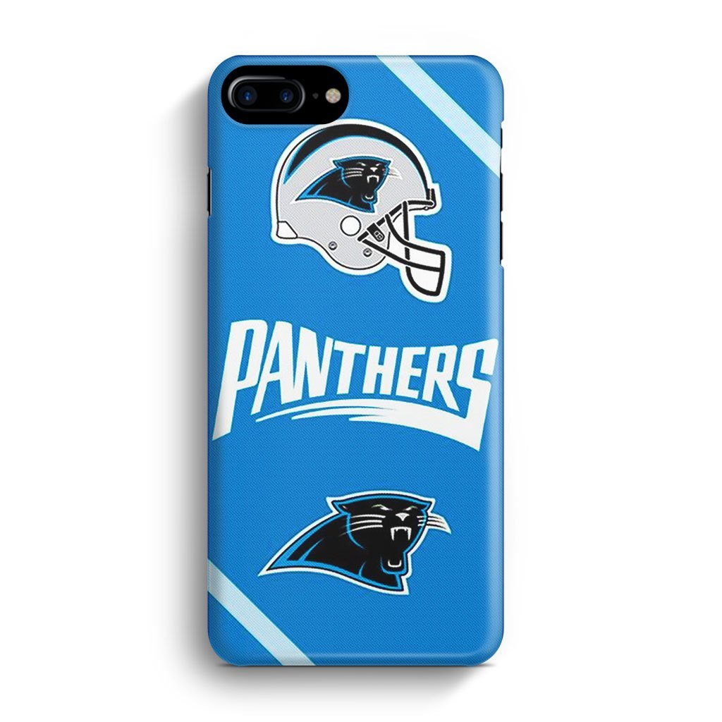 Carolina Panthers NFL Logo iPhone 7 Plus / 8 Plus 3D Case