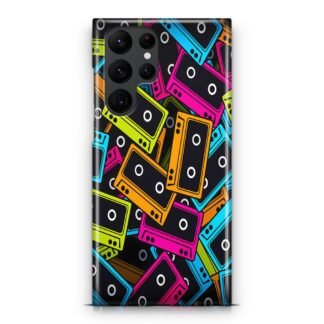 Cassette Tape Multicolor Samsung Galaxy S25 / S25 Plus / S25 Ultra 3D Case