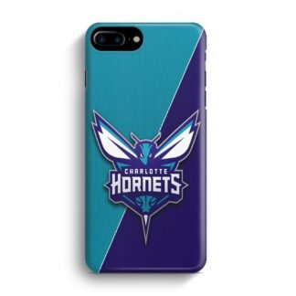 Charlotte Hornets Carbon Logo iPhone 7 Plus / 8 Plus 3D Case