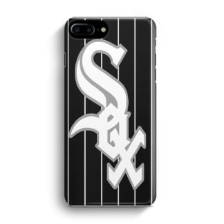 Chicago White Sox Black White Logo iPhone 7 Plus / 8 Plus 3D Case