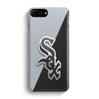 Chicago White Sox Carbon Logo iPhone 7 Plus / 8 Plus 3D Case
