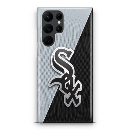 Chicago White Sox Carbon Logo Samsung Galaxy S25 / S25 Plus / S25 Ultra 3D Case