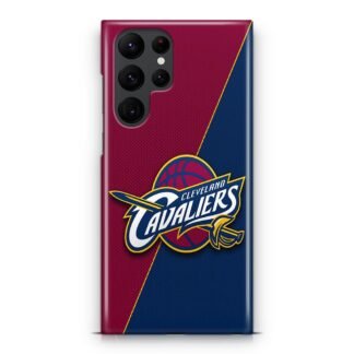 Cleveland Cavaliers Carbon Logo Samsung Galaxy S25 / S25 Plus / S25 Ultra 3D Case