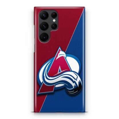 Colorado Avalanche Carbon Logo Samsung Galaxy S25 / S25 Plus / S25 Ultra 3D Case