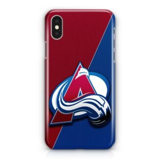 Colorado Avalanche Carbon Logo iPhone X / XR / XS / XS Max 3D Case