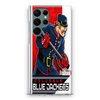 Columbus Blue Jackets Hockey Team Samsung Galaxy S23 / S23 Plus / S23 Ultra / S23 FE 3D Case