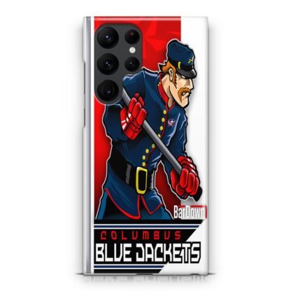 Columbus Blue Jackets Hockey Team Samsung Galaxy S25 / S25 Plus / S25 Ultra 3D Case