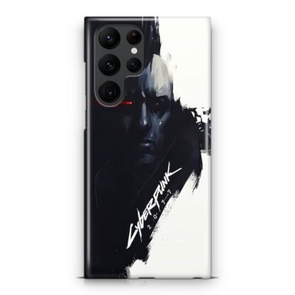 Cyberpunk 2077 Black White Samsung Galaxy S25 / S25 Plus / S25 Ultra 3D Case
