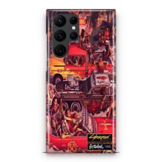 Cyberpunk 2077 Valentinos Samsung Galaxy S25 / S25 Plus / S25 Ultra 3D Case