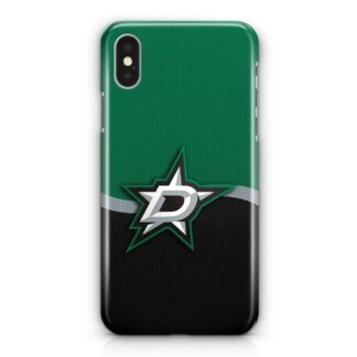 Dallas Stars Carbon Logo iPhone X / XR / XS / XS Max 3D Case