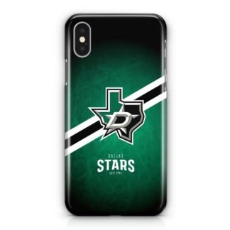 Dallas Stars Dark Green Logo iPhone X / XR / XS / XS Max 3D Case