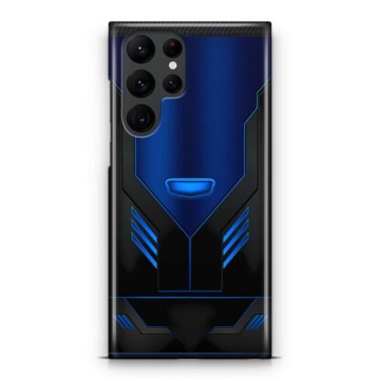 Dark Blue Robotics Cover Samsung Galaxy S25 / S25 Plus / S25 Ultra 3D Case