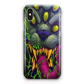 Demon Monster Eyes Tiger iPhone X / XR / XS / XS Max 3D Case