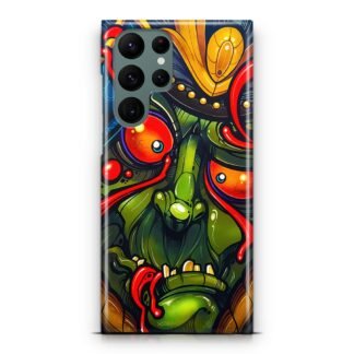 Demon Monster Zombie Samurai Samsung Galaxy S23 / S23 Plus / S23 Ultra / S23 FE 3D Case