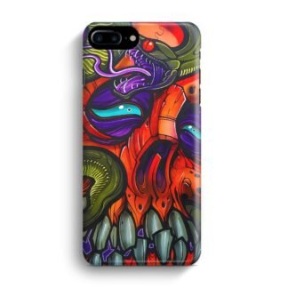 Demon Monster Zombie Snake iPhone 7 Plus / 8 Plus 3D Case